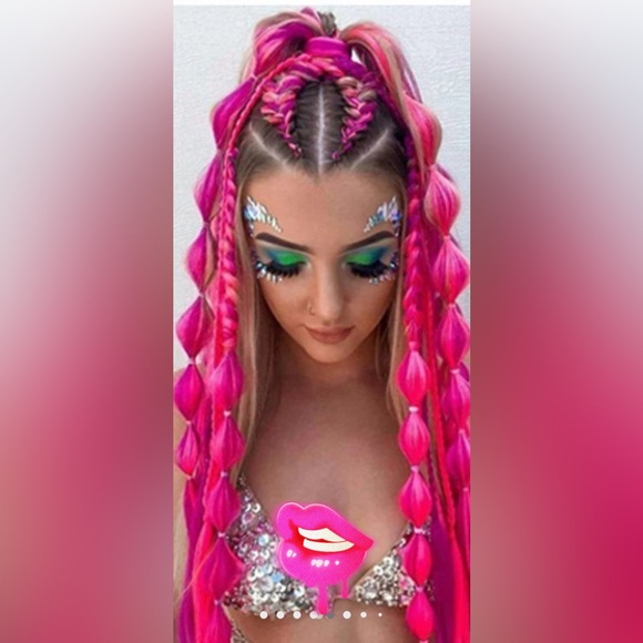 Festival rave braids - Picture 3 of 6